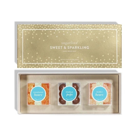 Sugarfina Sweet & Sparkling - 3pc Candy Bento Box