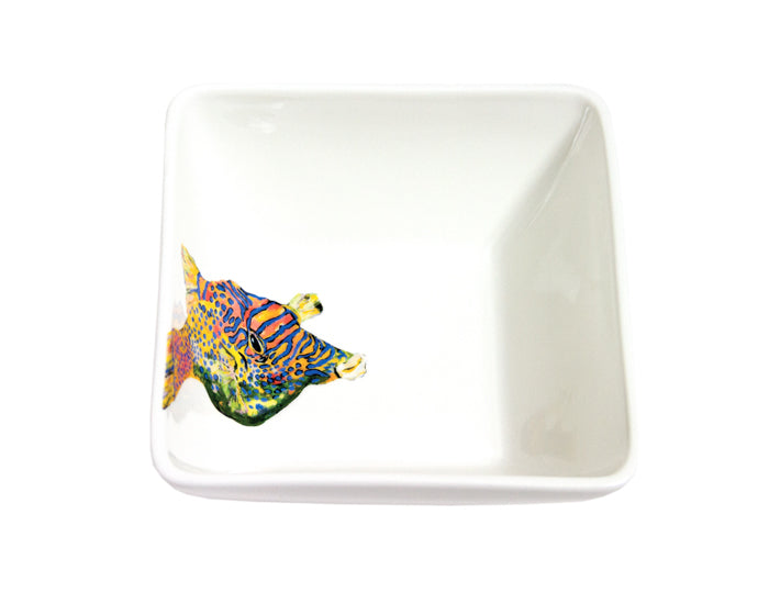 Kim Rody Puffer Medium Square Bowl 7"