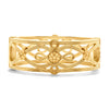 Capucine De Wulf Monique Hinged Bangle - Gold