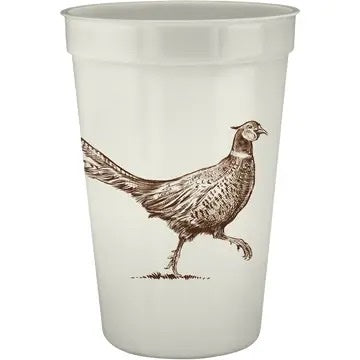 Alexa Pulitzer - Pheasant Strut 16oz Pearlized Cups