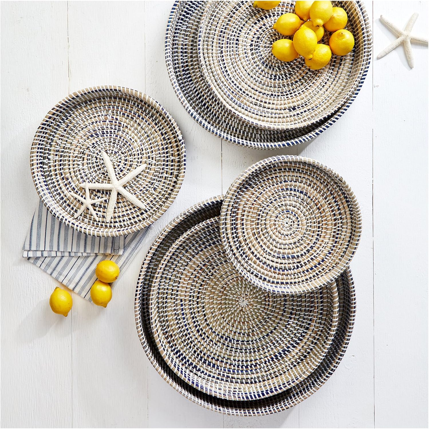 Nested Woven Trays