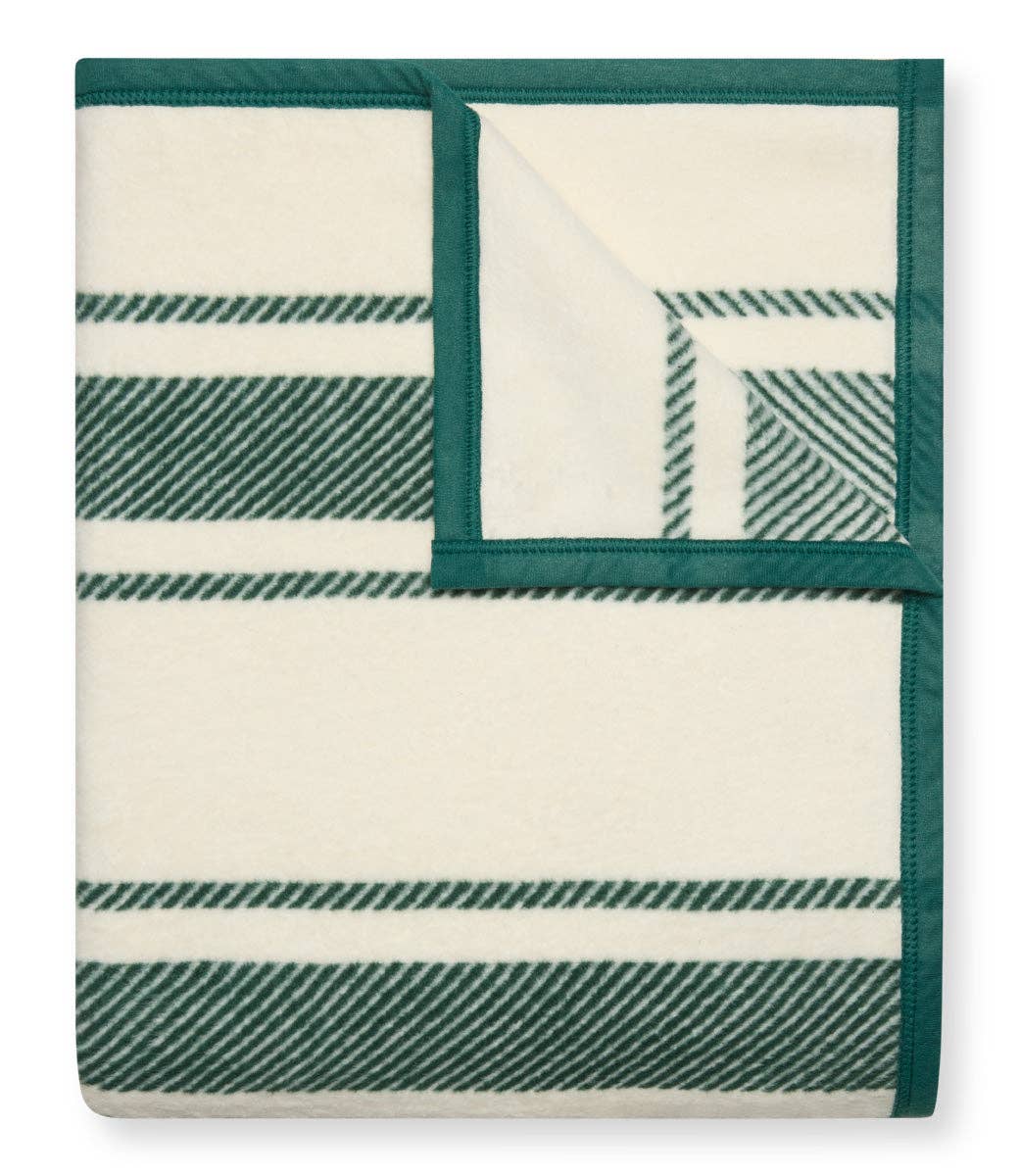 ChappyWrap - Dockside Stripe Evergreen Blanket