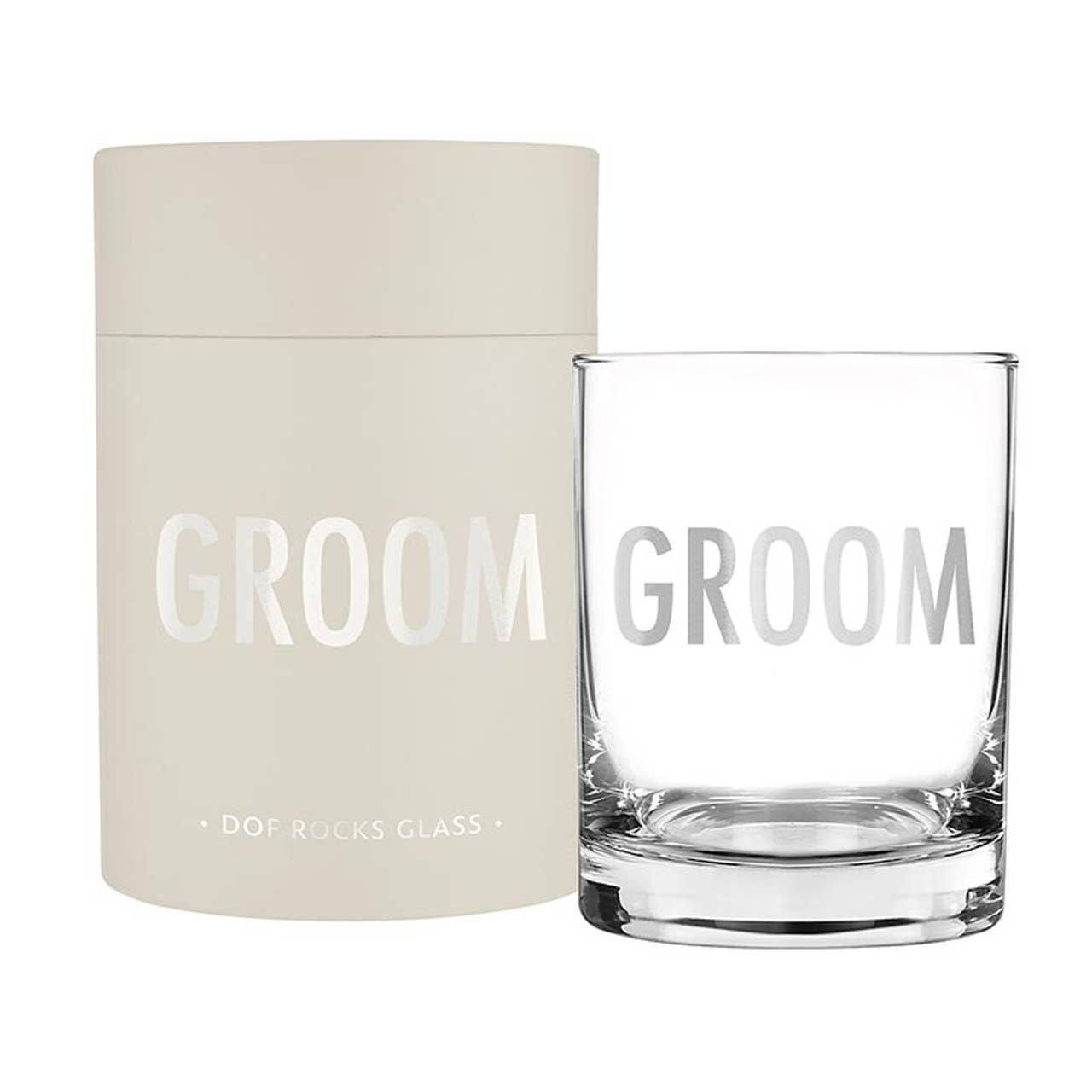 Santa Barbara Design Studio by Creative Brands - DOF Rocks Glass - Groom