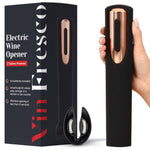 Vin Fresco - Vin Fresco Electric Wine Opener, Battery-Powered Corkscrew