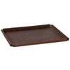 Brown Leather Tray 12"