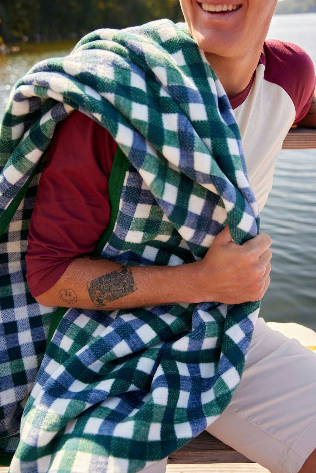 ChappyWrap - Pine Tree Plaid Blanket