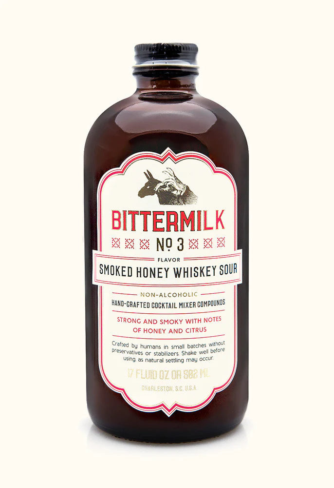 Bittermilk No.3 - Smoked Honey Whiskey Sour 17oz