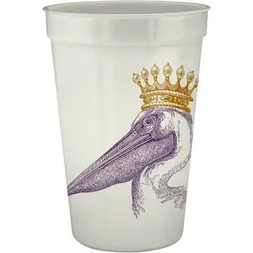 Alexa Pulitzer - Royal Pelican 16oz Pearl Cups