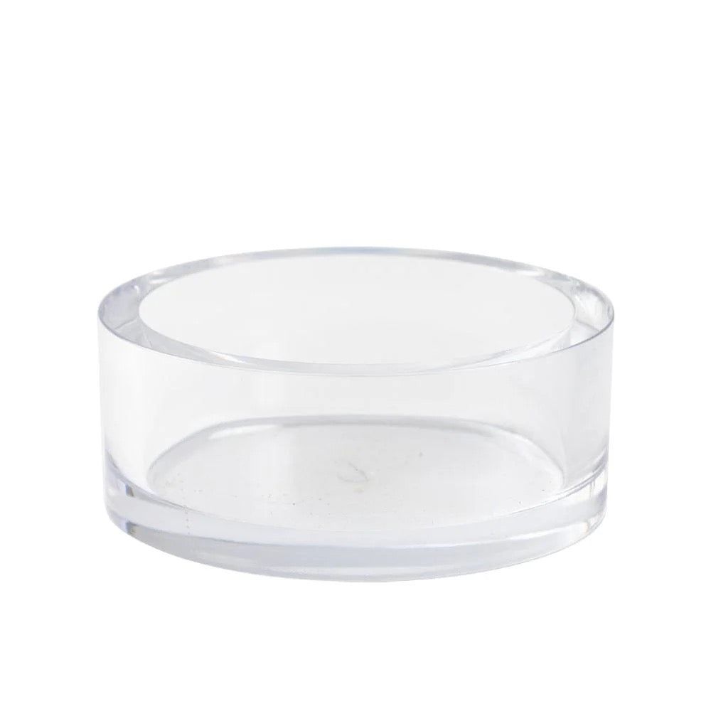 Caspari Acrylic Wine Bottle Coaster in Crystal Clear - 1 Each