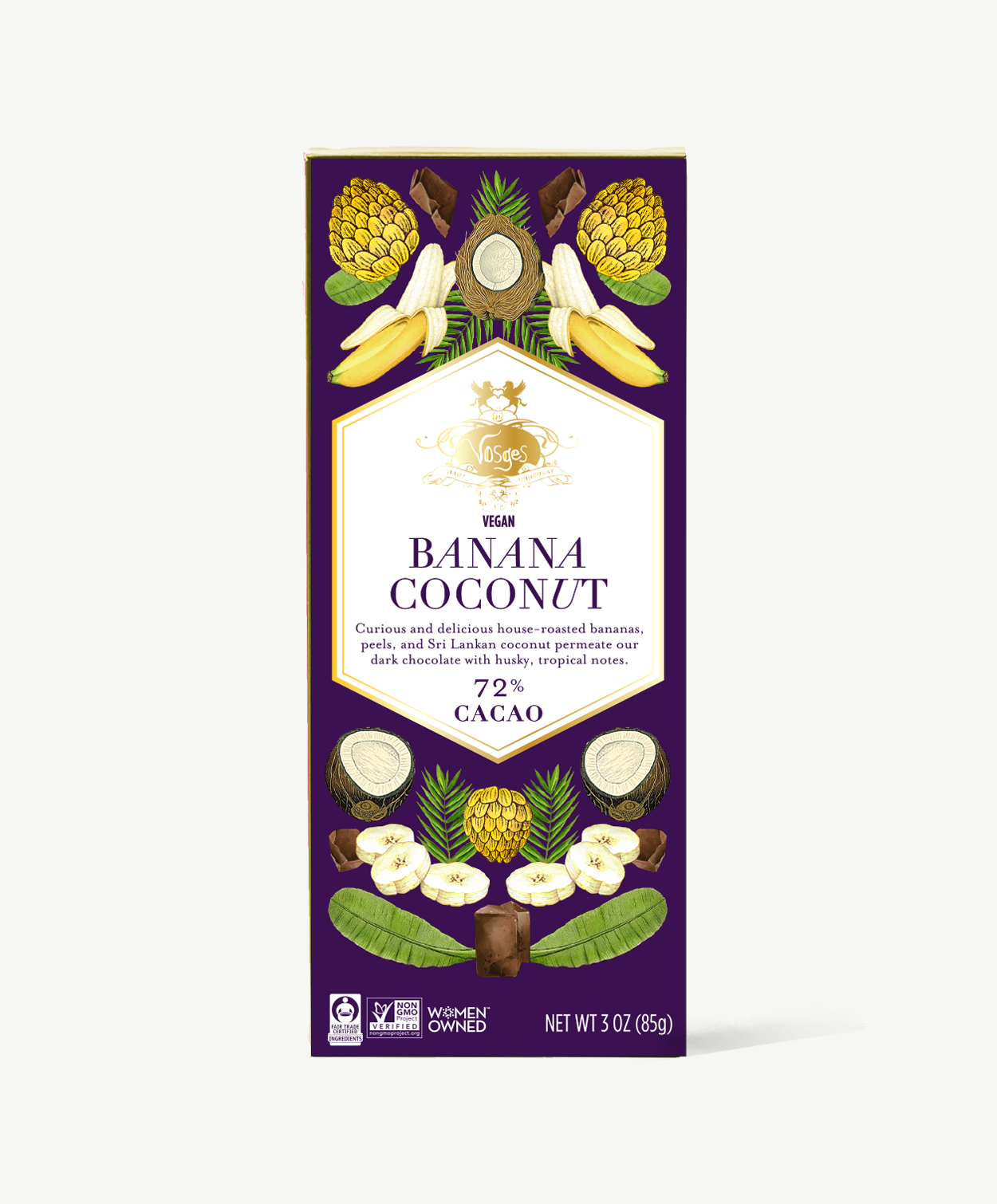 Vosges Haut-dark Chocolat banana coconut- Gourmet