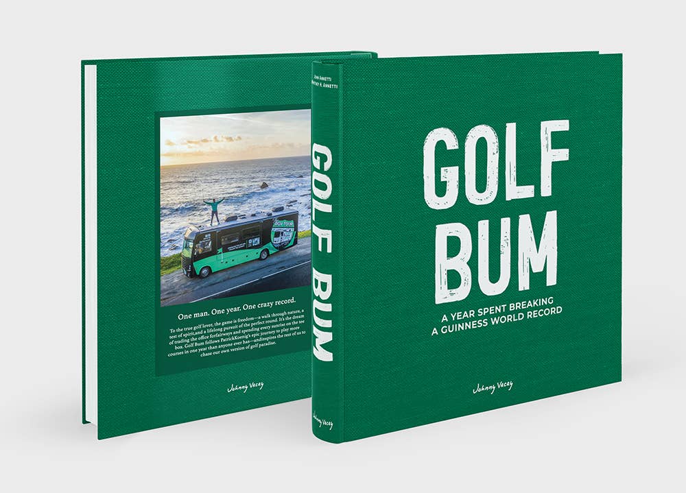 Johnny Vacay - Golf Bum coffee table book