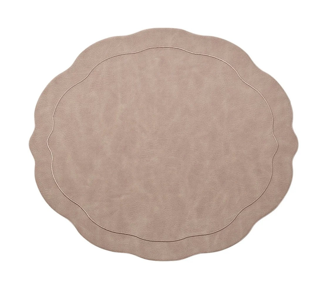Kim Seybert Tailored Placemats in Taupe