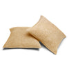 ChappyWrap - Bayside Herringbone Hazelnut Throw Pillow