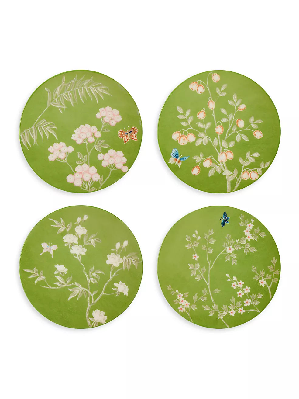 Addison Ross Green Chinoiserie Coaster