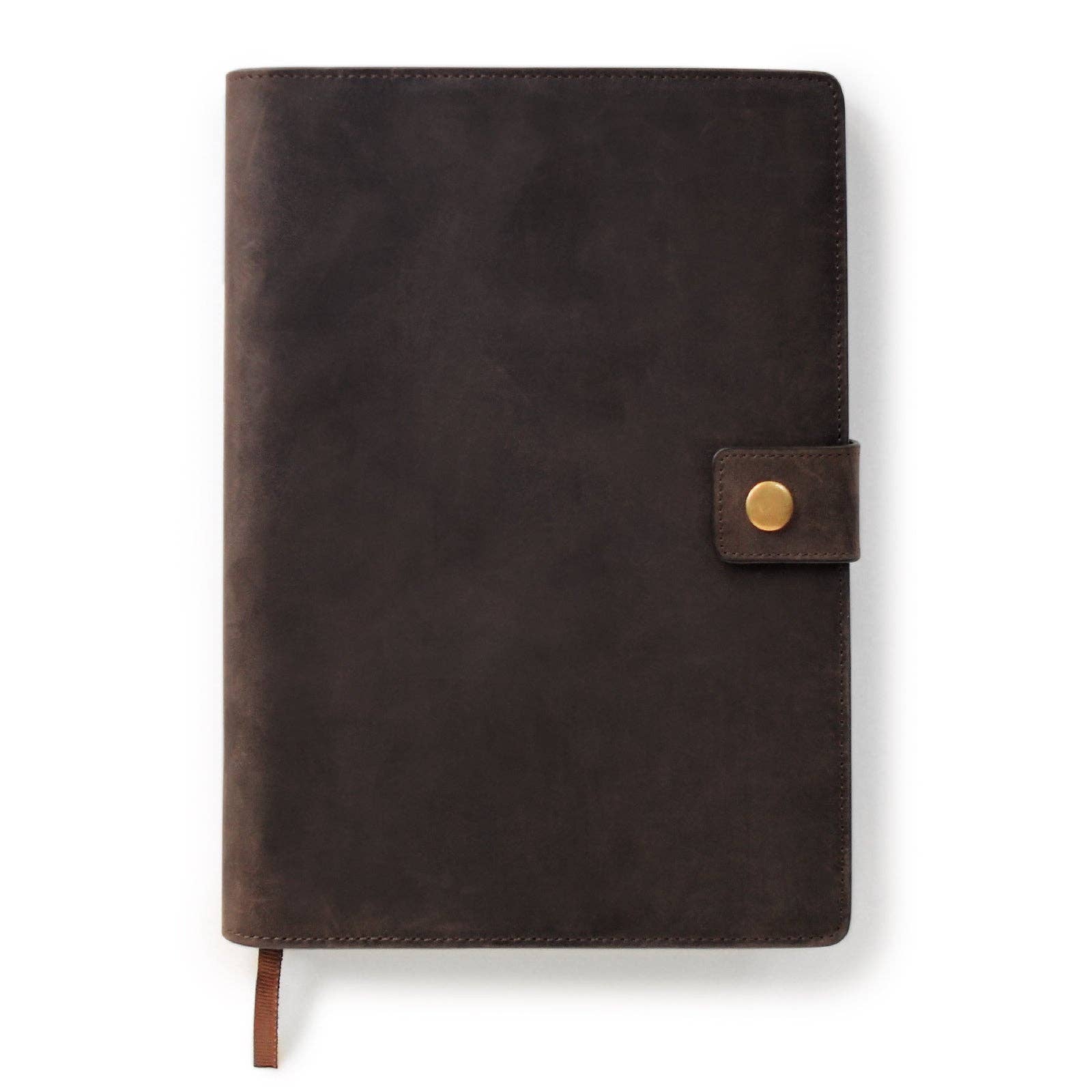Case Elegance - Bucksaw Refillable Brown Leather Journal