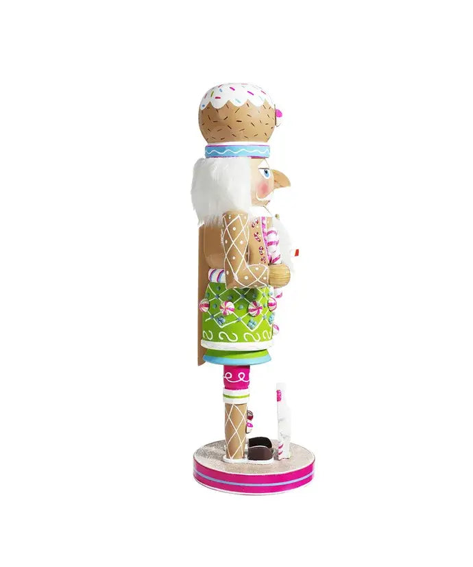 Kurt S. Adler, Inc. - 16"WOODEN GINGERBREAD NUTCRACKER