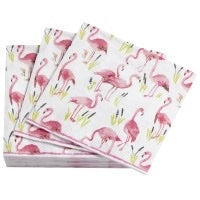 Annie Selke Flamingos Cocktail Napkin