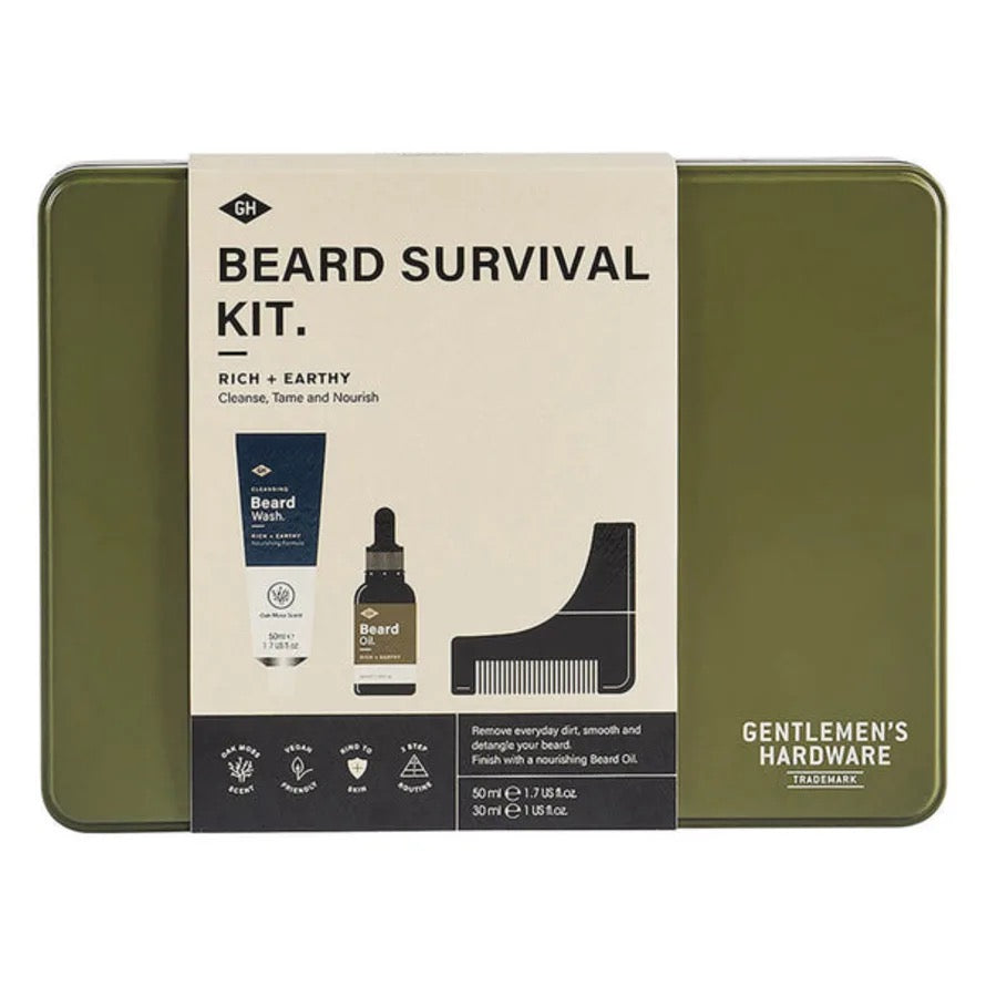 Gentlemen's Hardware Beard Survival Kit Refresh