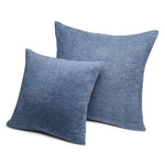 ChappyWrap - Bayside Herringbone Navy Throw Pillow