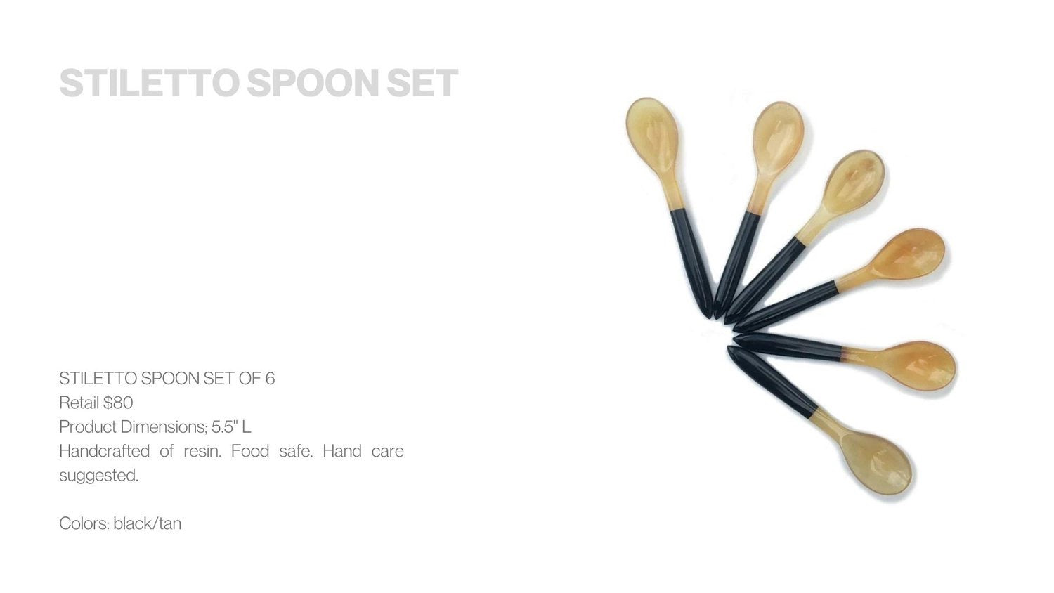 Stiletto Spoons