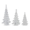 Clear Glass Christmas Trees (Multiple Sizes)