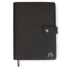 Case Elegance - Bucksaw Refillable Black Leather Journal