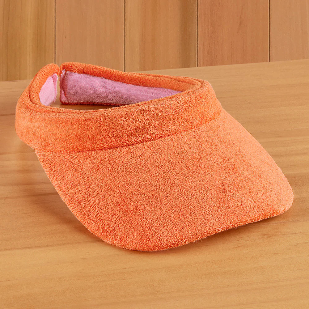 Sol Terry Sun Visor Orange