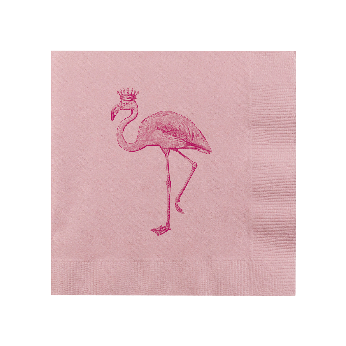 Alexa Pulitzer - Royal Flamingo Beverage Napkins - PINK