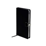 Addison Ross Notebook A6 Black & Silver