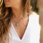 Anabel Aram Milos Chain Necklace Multi