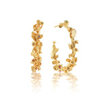 Capucine De Wulf Gold Meadow Grande Hoop Earrings