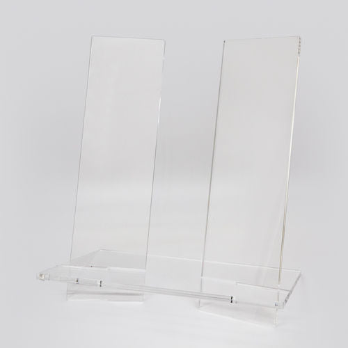 Tizo Lucite Vertical Book Stand Clear