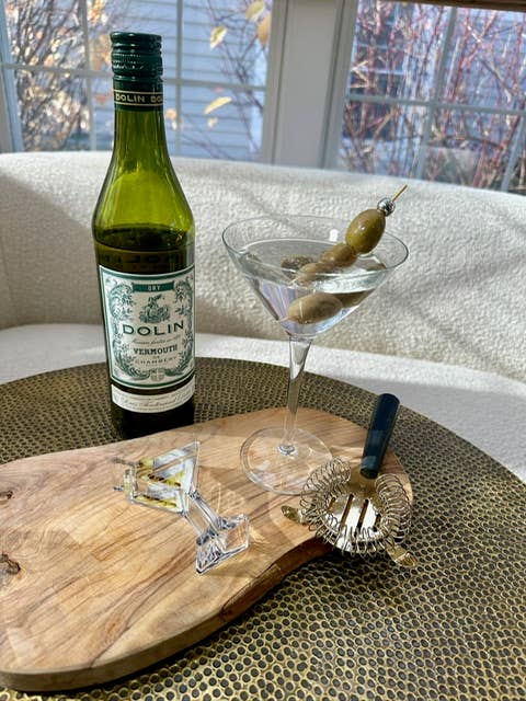 Maven Home - Acrylic Napkin Weight - Martini