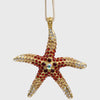 Joanna Buchanan - Starfish hanging ornament, coral