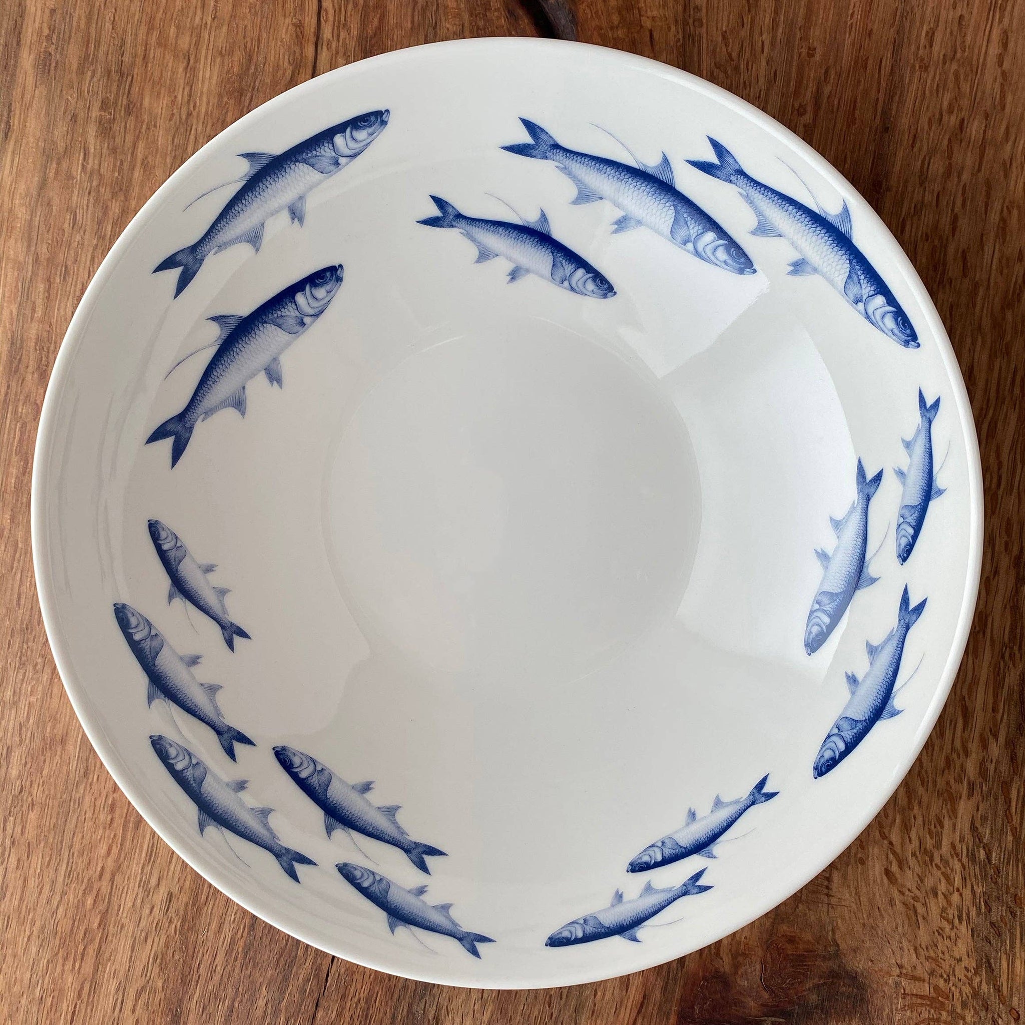 Caskata - School of Fish Wide Serving Bowl