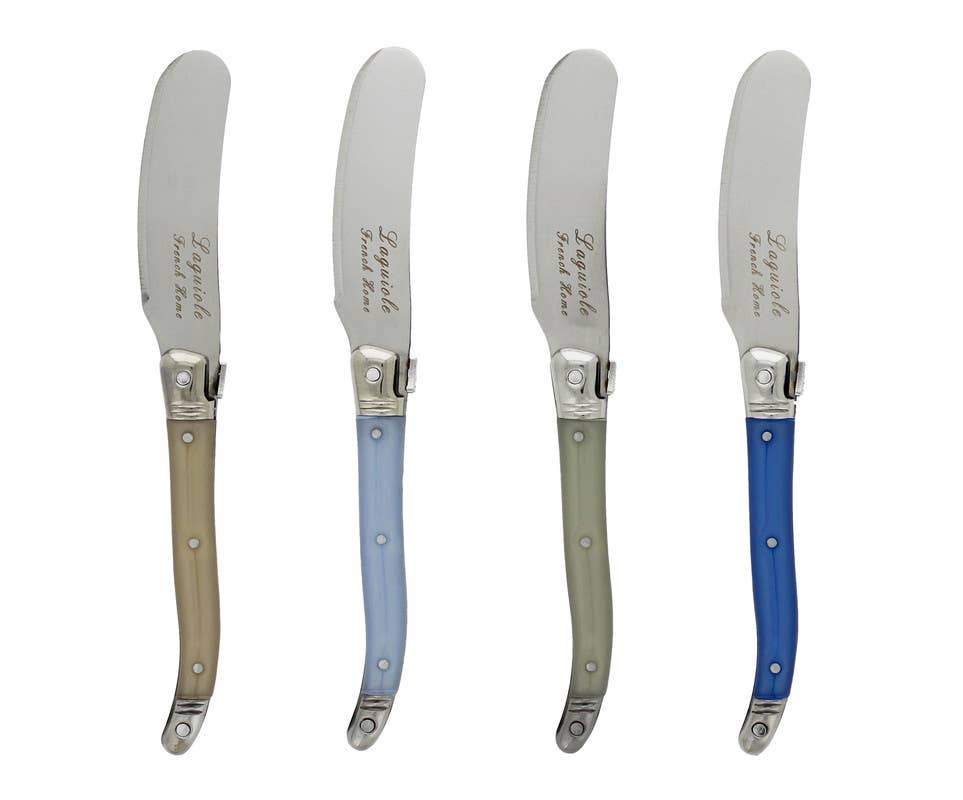 French Home - Laguiole 4-Piece Spreader Set with Two-Tone Handles