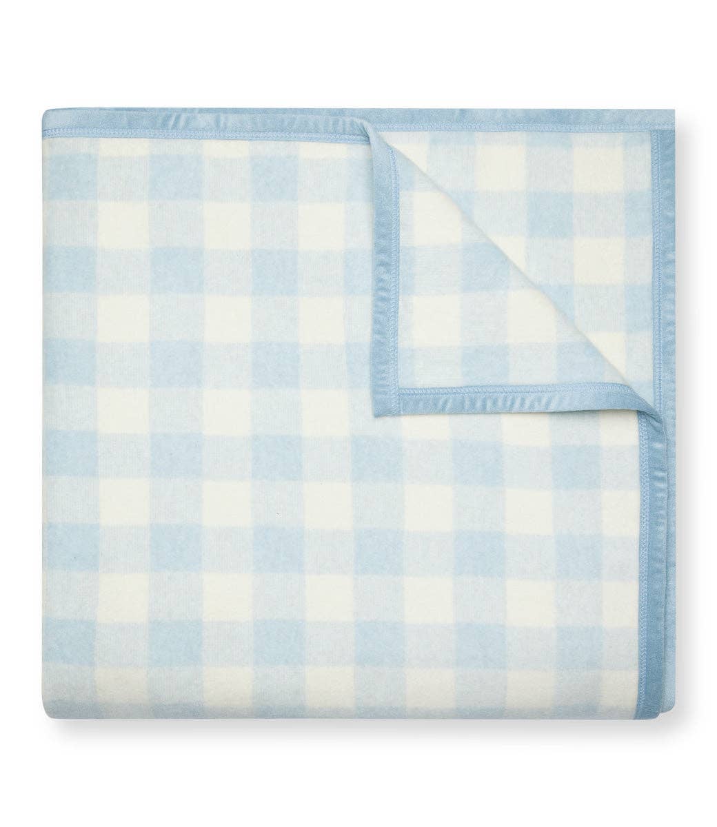 ChappyWrap - Cozy Gingham Sky Blanket