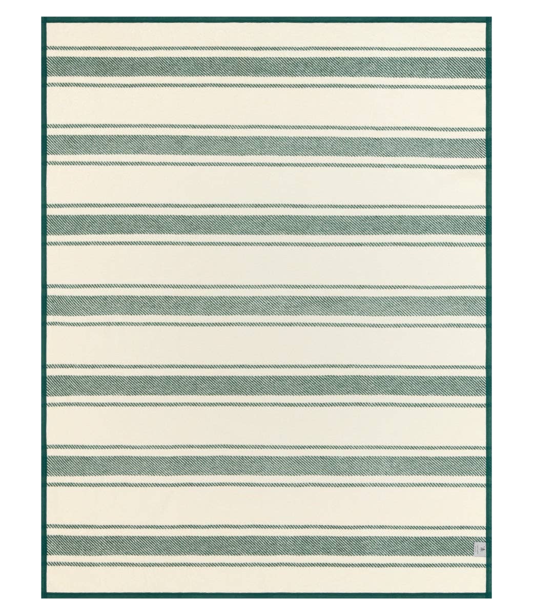 ChappyWrap - Dockside Stripe Evergreen Blanket