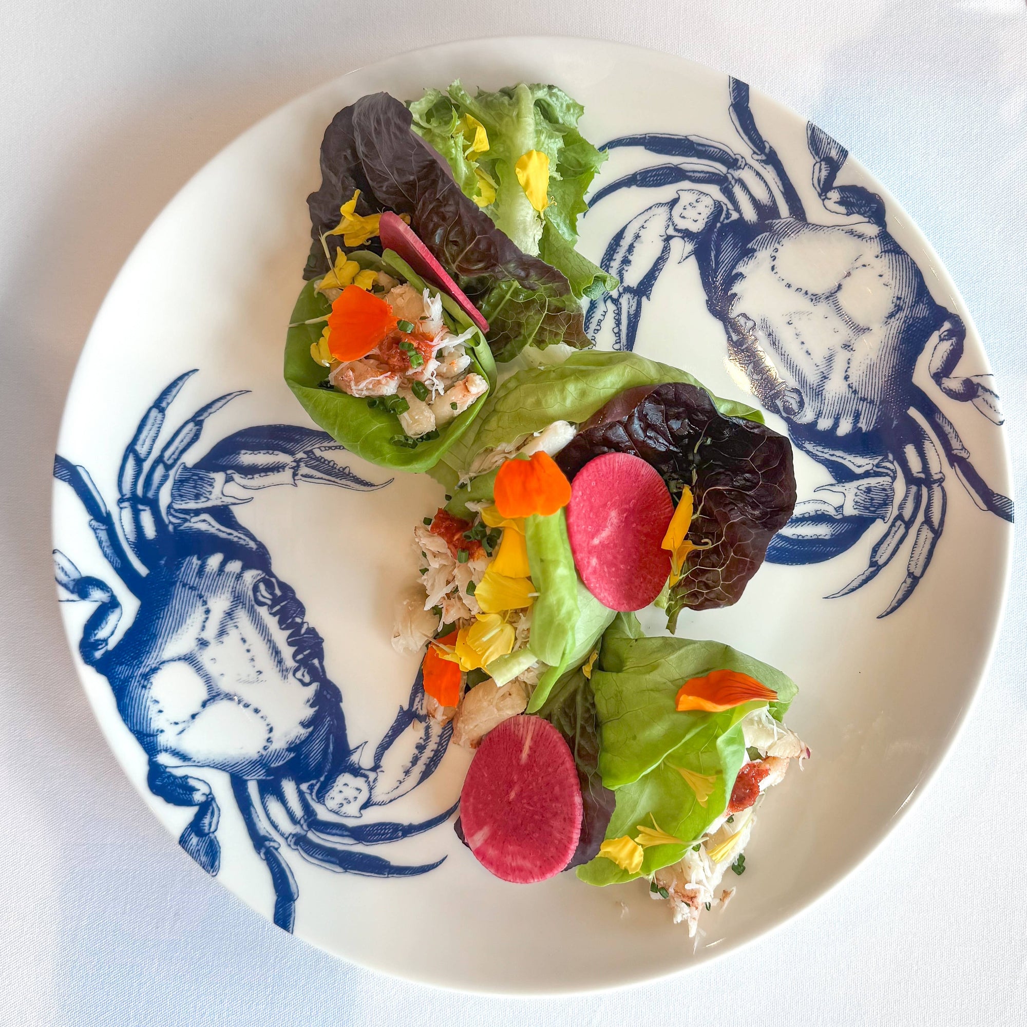 Caskata - Crab Coupe Dinner Plate