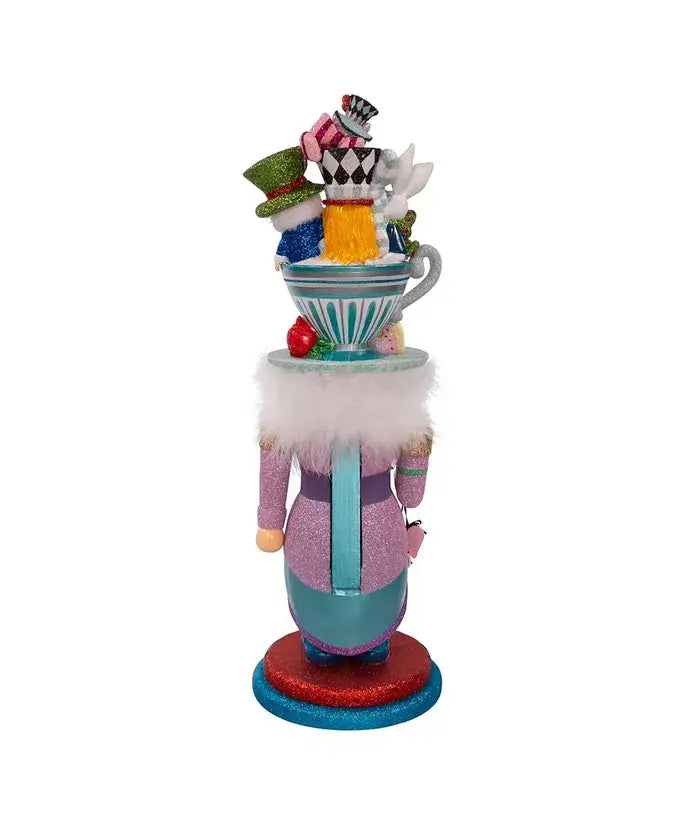Kurt S. Adler, Inc. - 24"ALICE TEACUP PARTY HAT NUTCRACKER