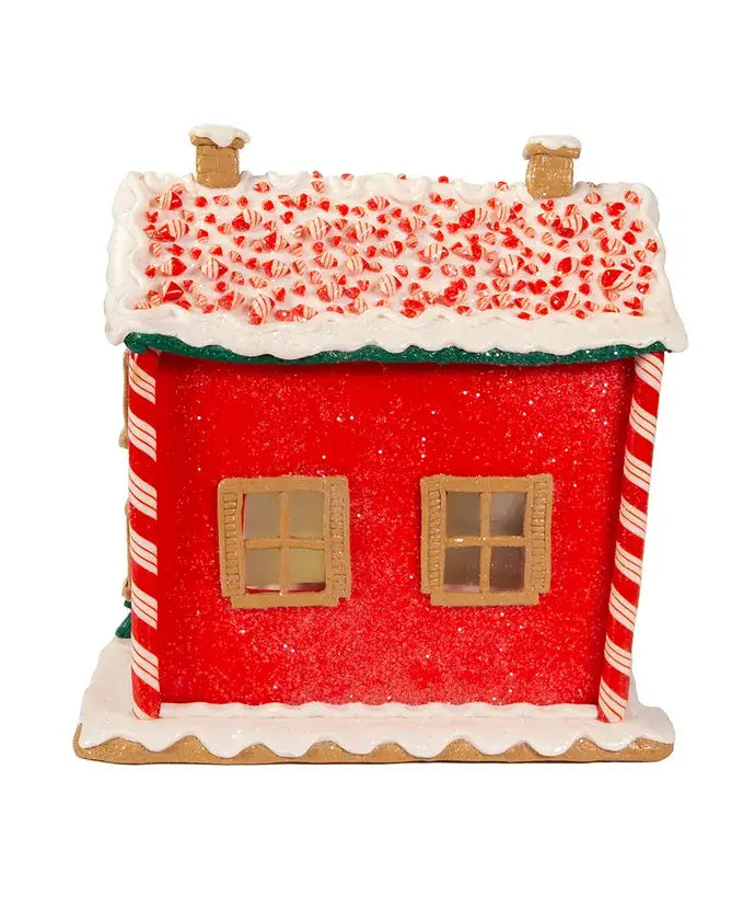 Kurt S. Adler, Inc. - Battery-Operated Light-up Musical Gingerbread House