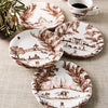 Juliska Country Estate Harvest Party Plate Assorted Set/4