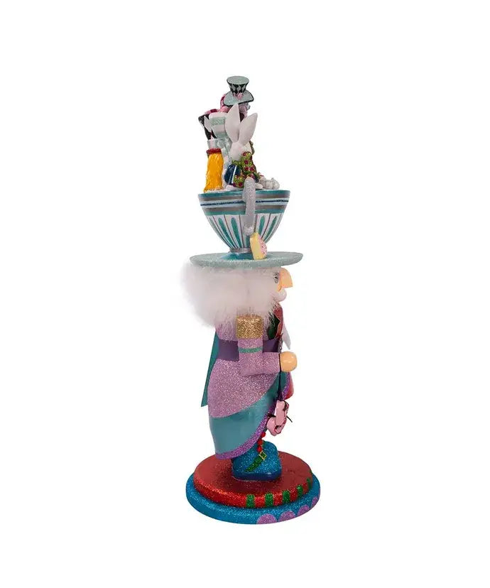 Kurt S. Adler, Inc. - 24"ALICE TEACUP PARTY HAT NUTCRACKER