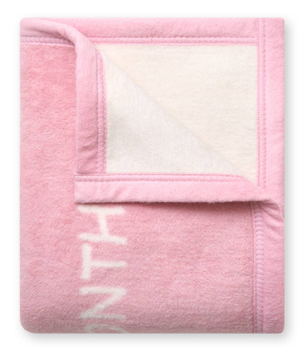 ChappyWrap - Milestone Mini Blush Blanket