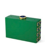Brackish Basel - Peacock Clutch