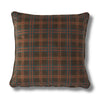 Donal Chocolate Square Pillow 20"