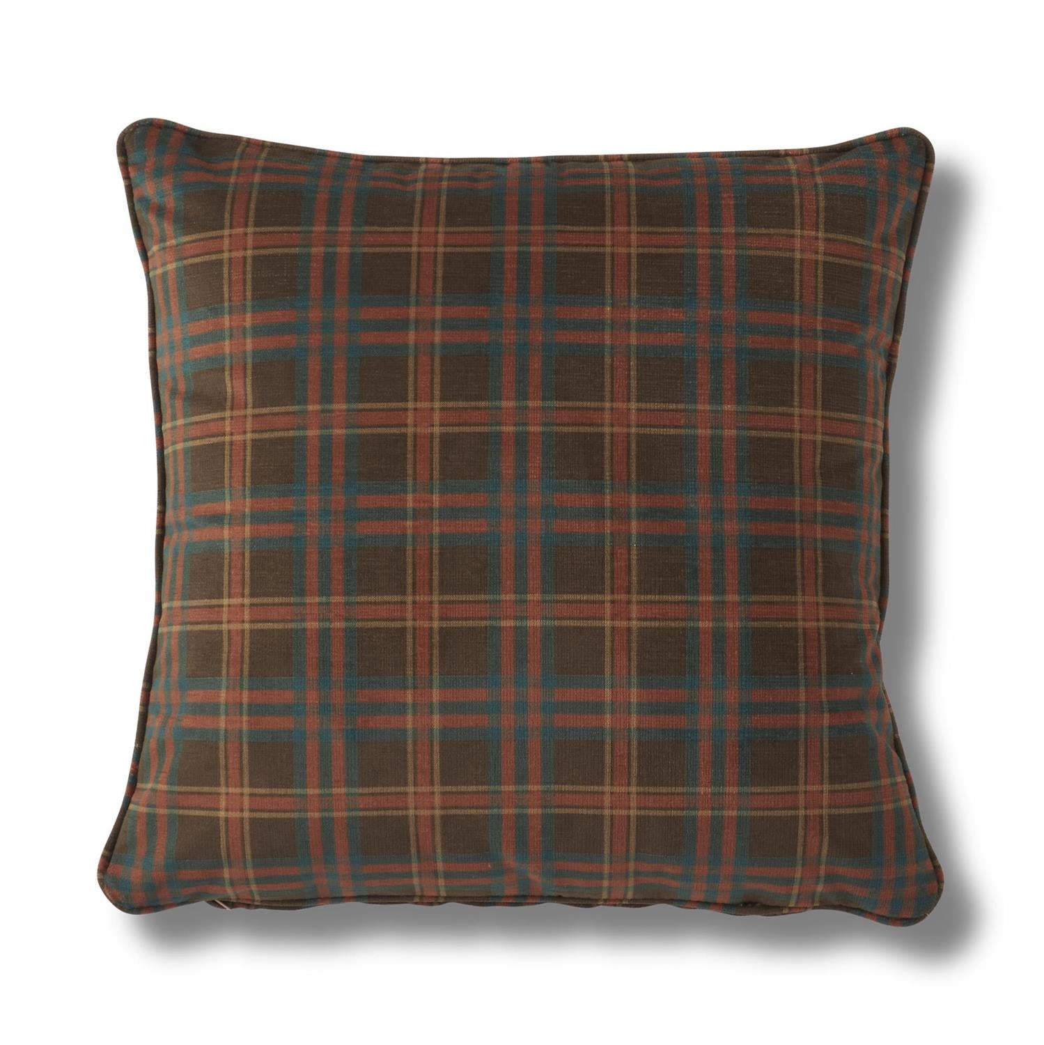 Donal Chocolate Square Pillow 20"