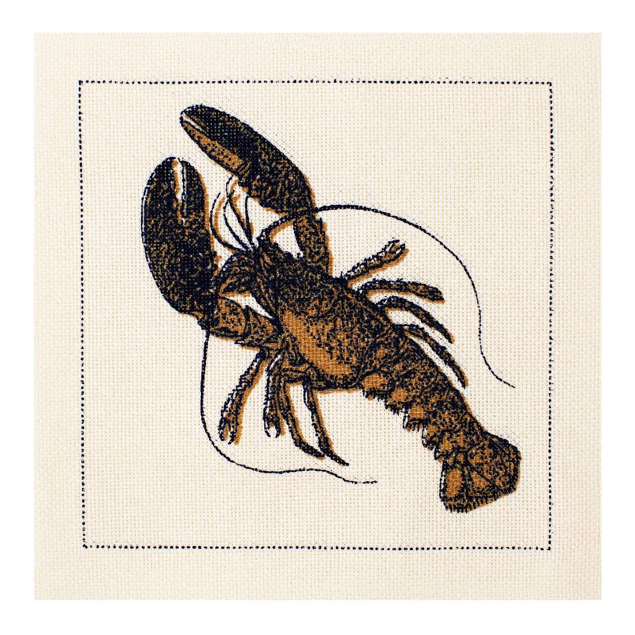 Five Star Napkins Inc. - Crustacean Cotton Cocktail Napkins - 50x