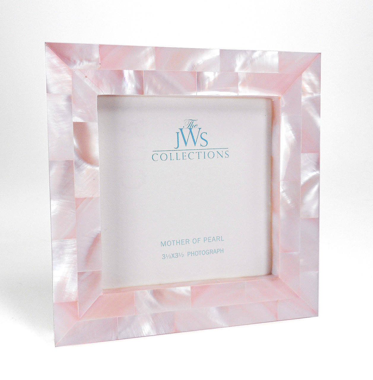 Pink Mother of Pearl Frame 3.5 X 3.5