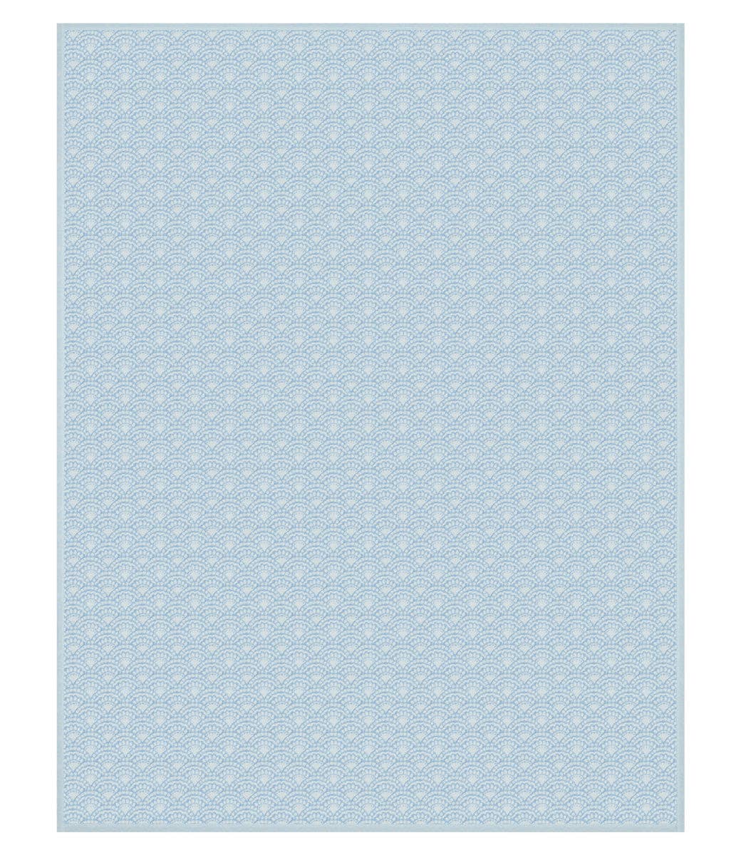 ChappyWrap - Seaside Scallops Fog Blanket